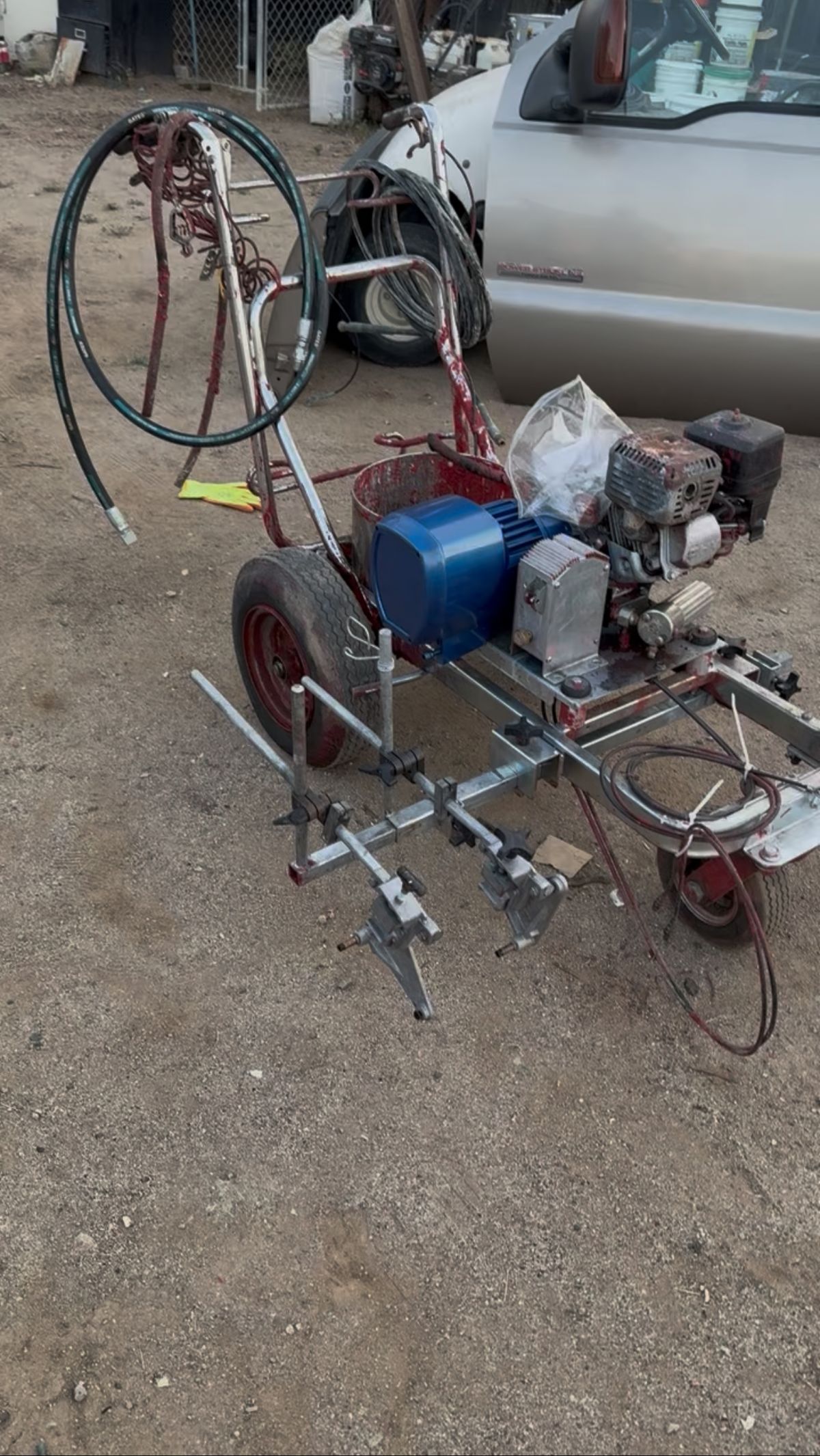 Graco GM 3500 after cleaning and repair by Sealcoat Solutions