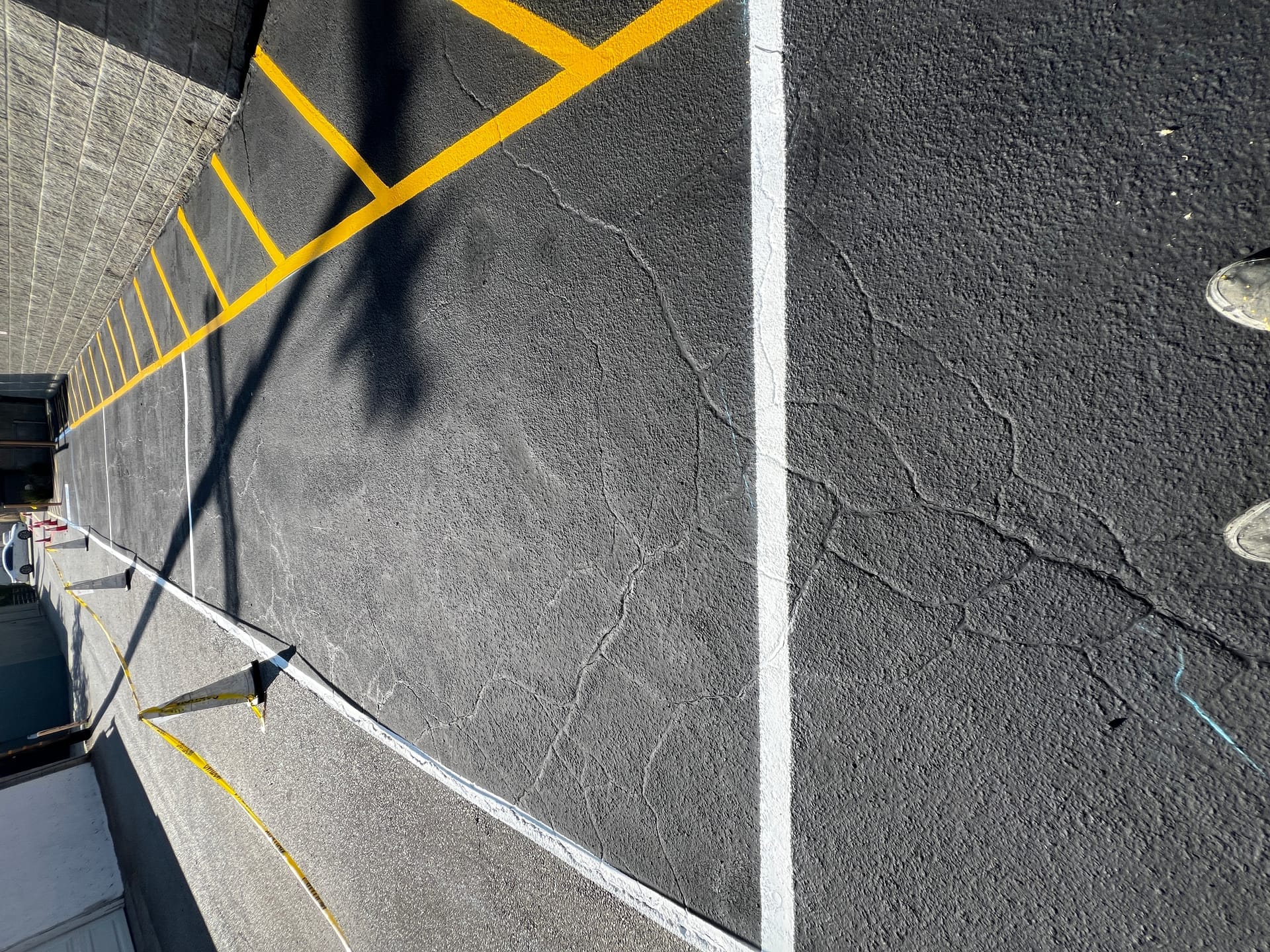 Striping machine pump rebuild