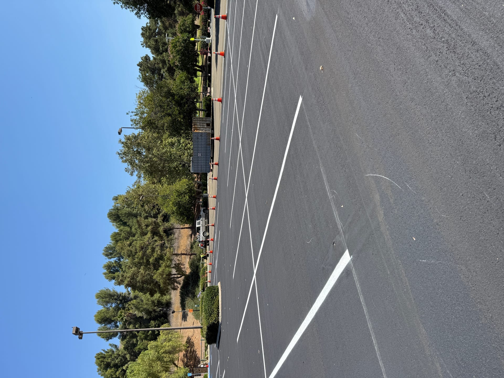 Striping and lot layout